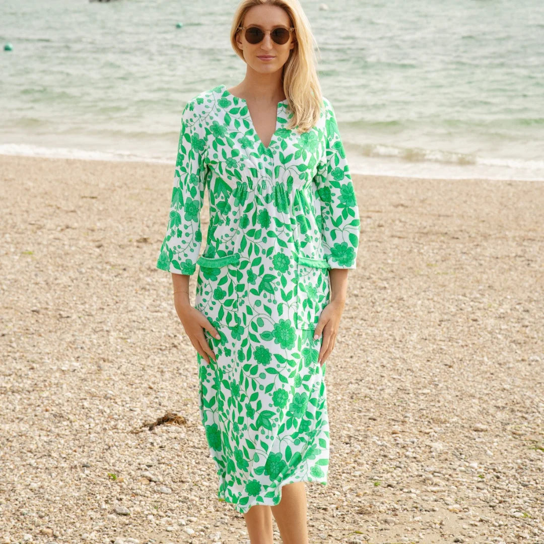 Victoria Towelling Beach Dress / Cover Up