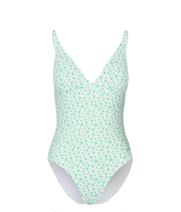 Melissa Floral Swimsuit | Rose & White