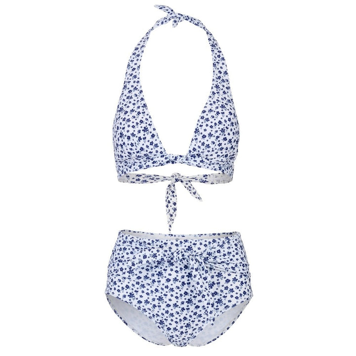 Camilla Bikini Bottom | Navy & White