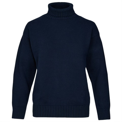 Mens Cotton Fisherman's Jumper | Navy