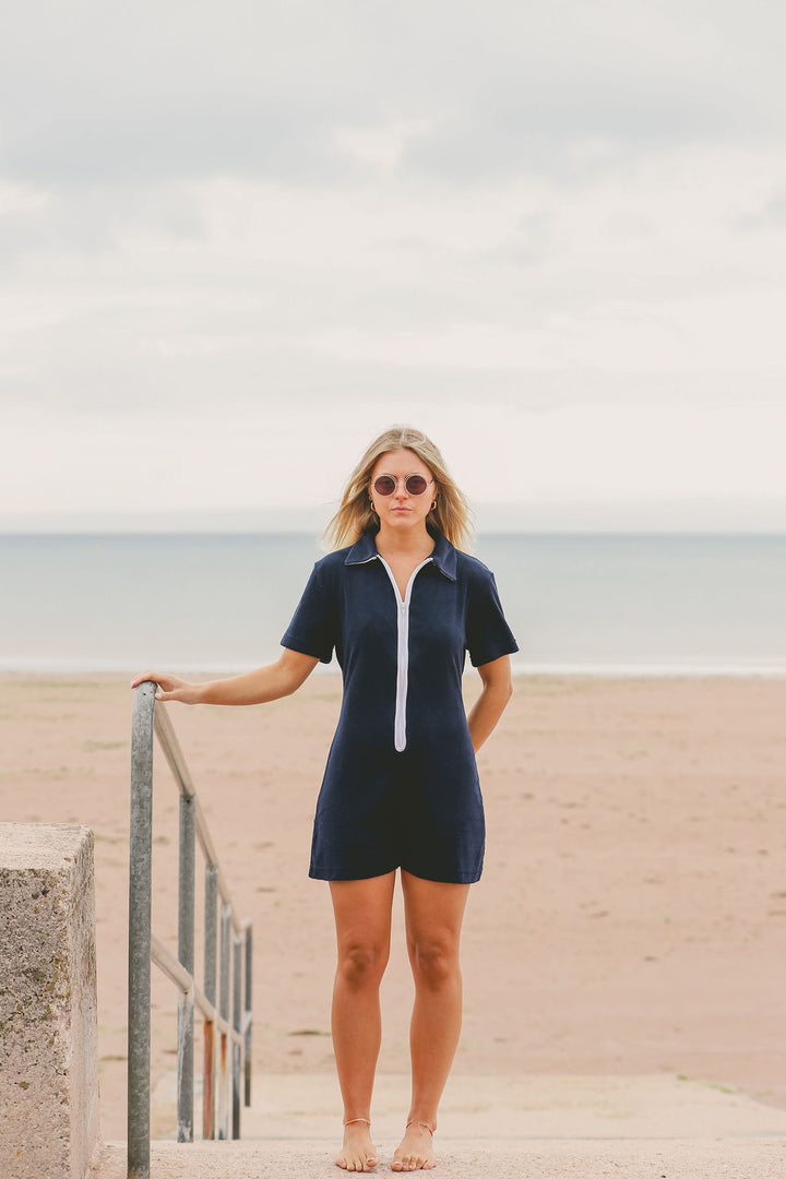 Danni Playsuit (Navy)