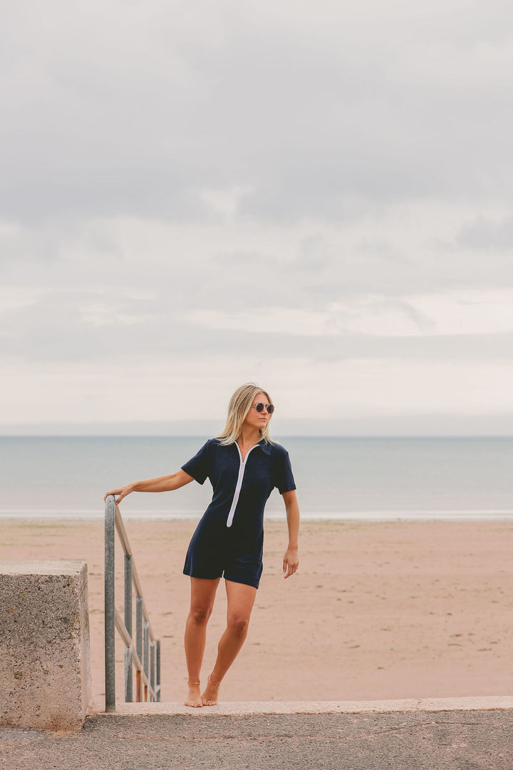 Danni Playsuit (Navy)