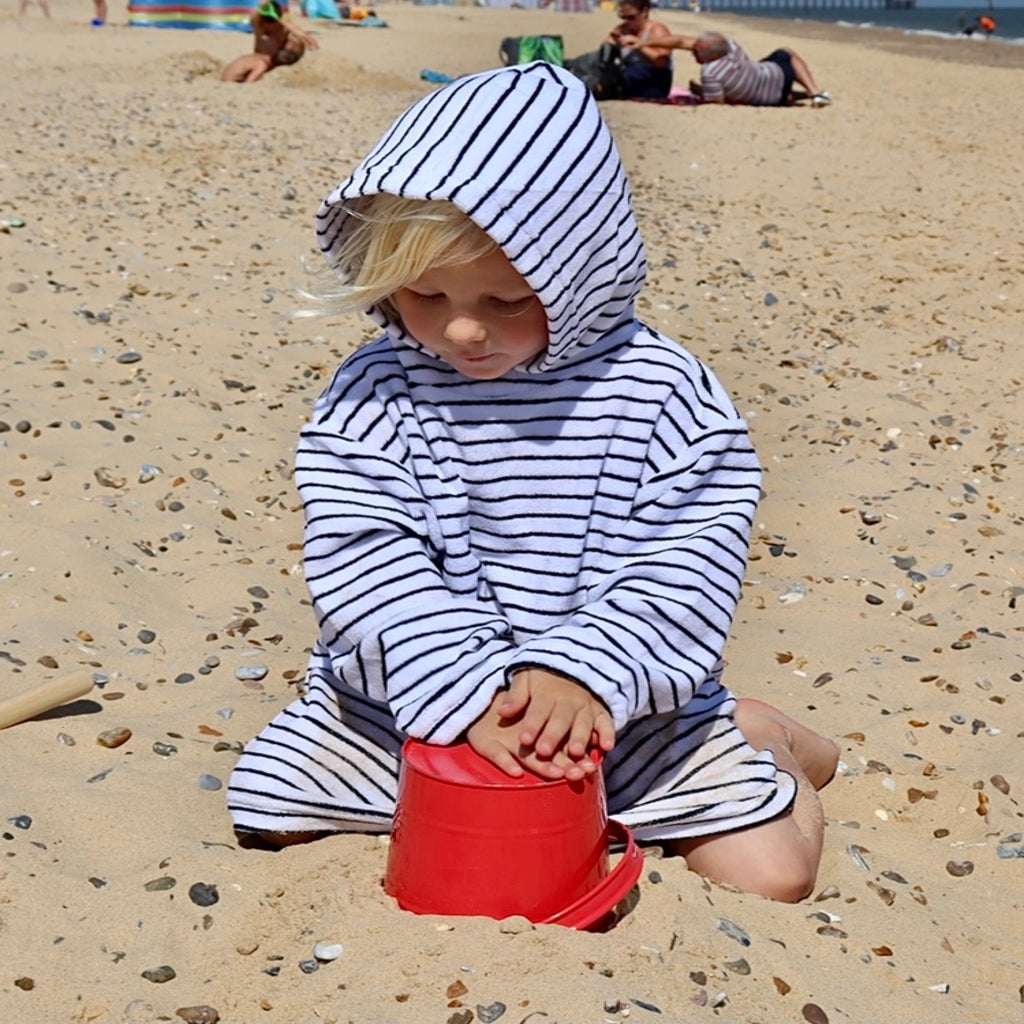 Child towelling beach robe sale