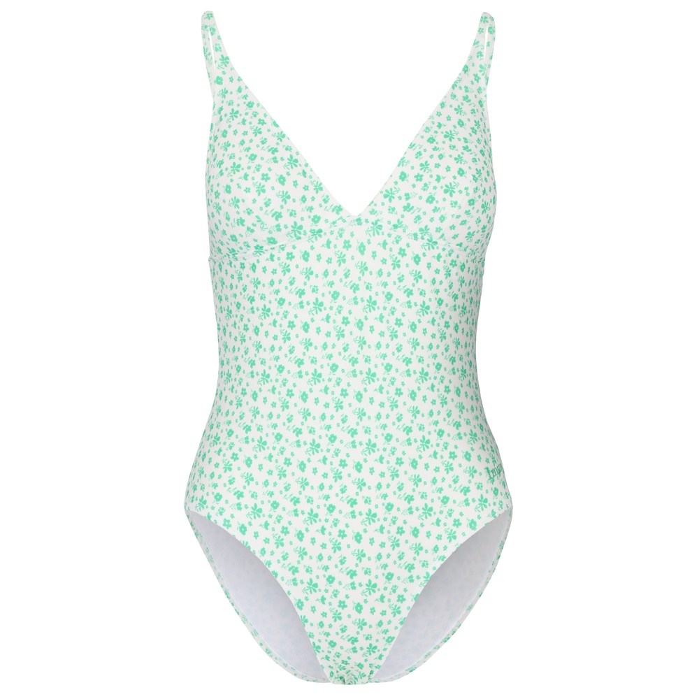 Melissa Floral Swimsuit | Apple & White