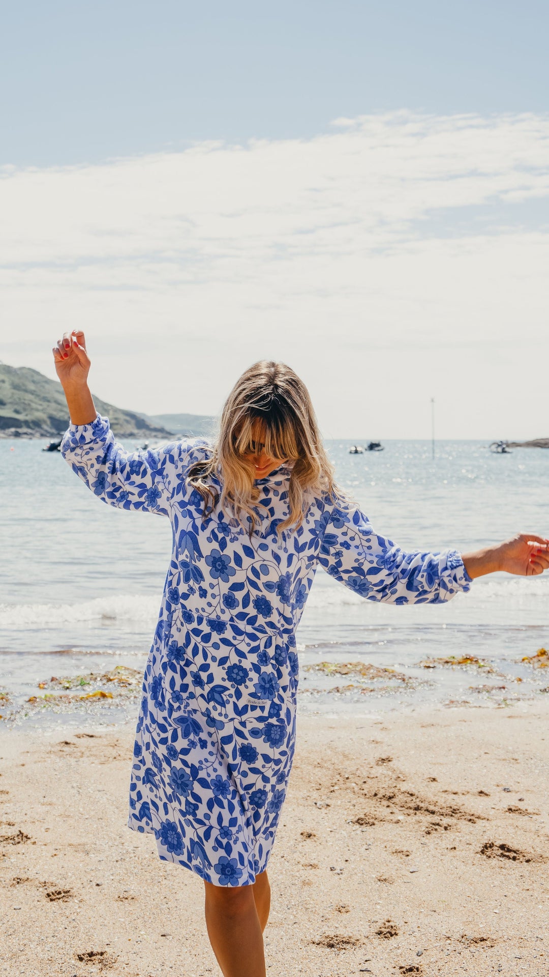 towelling beach dress womens Beach Dresses, Personalised Cover-ups, Robes Bridie & Bert