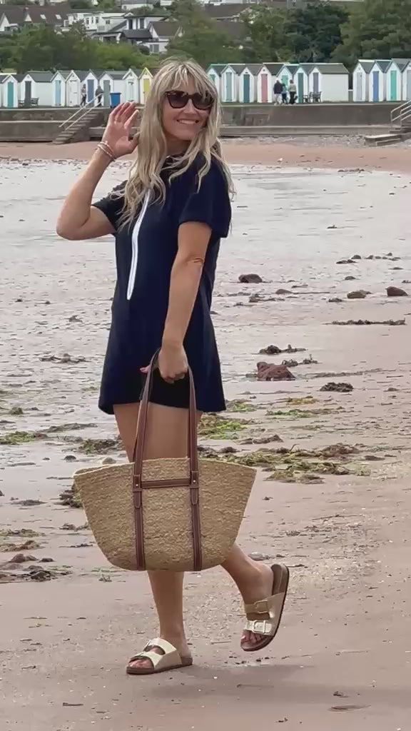 Danni Playsuit (Navy)