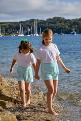 Children's Towelling Shorts with Elasticated Waist